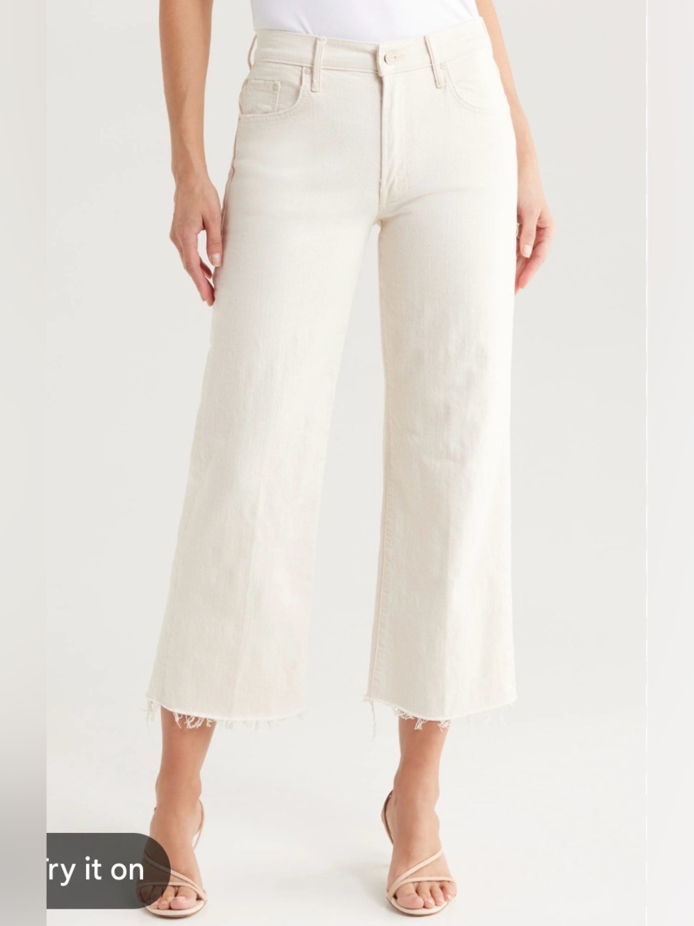 MOTHER SUPERIOR The Mid Rise Maven Ankle Fray Jean in “Act Natural”, Size 26